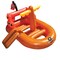 Swim Central 64" Galleon Raider Inflatable Swimming Pool Pirate Ship Floating Boat Toy